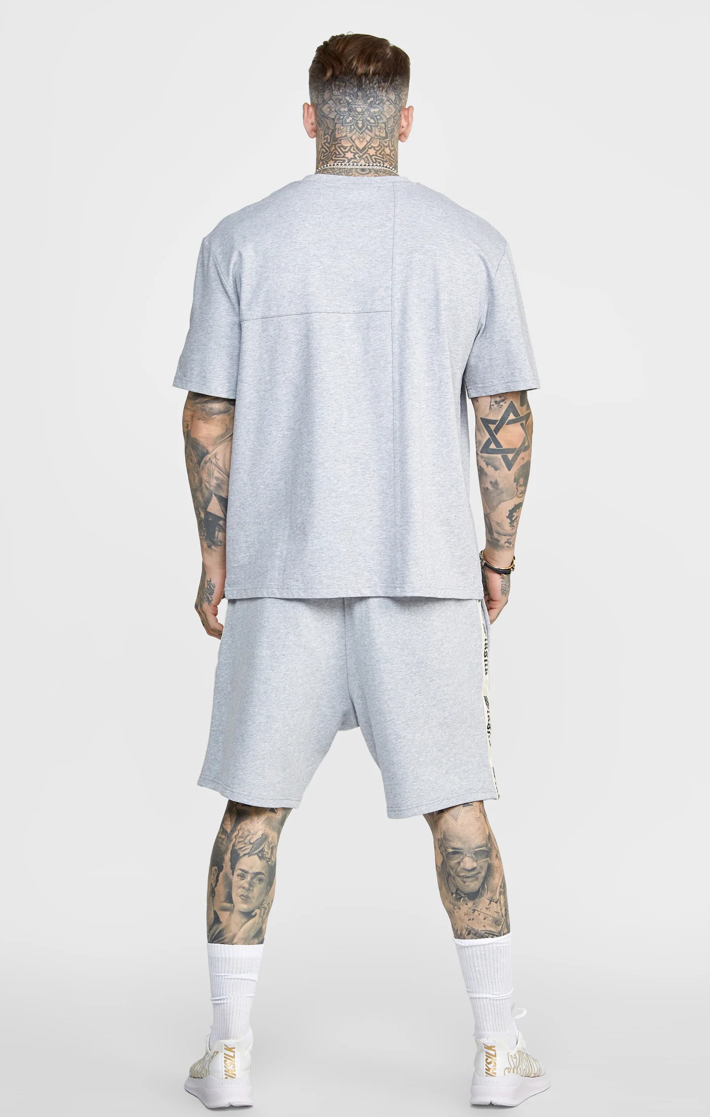 Grey Short W Gothic Side Taping - Image 5