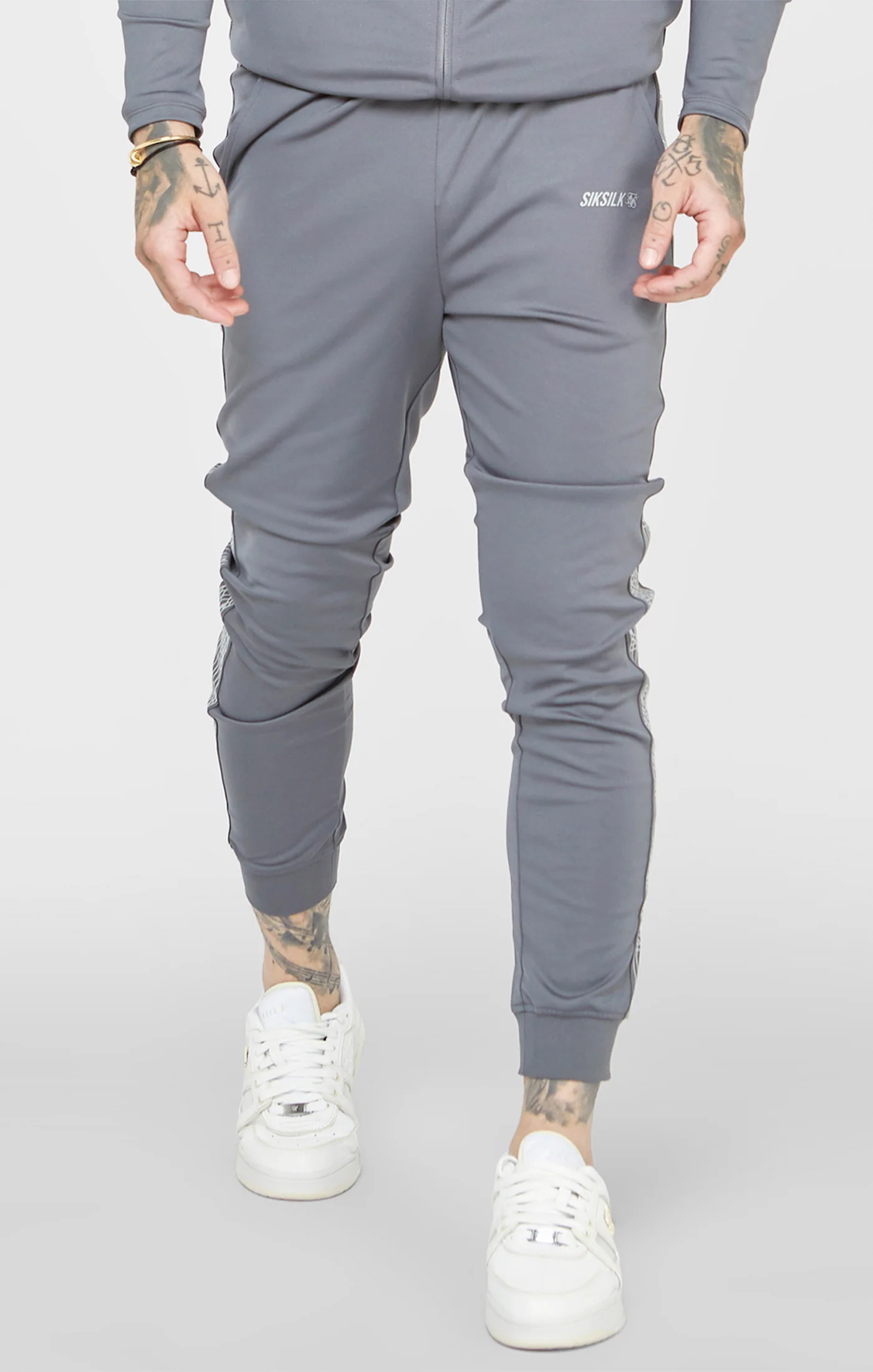Grey Sports Cuffed Pant - Image 2