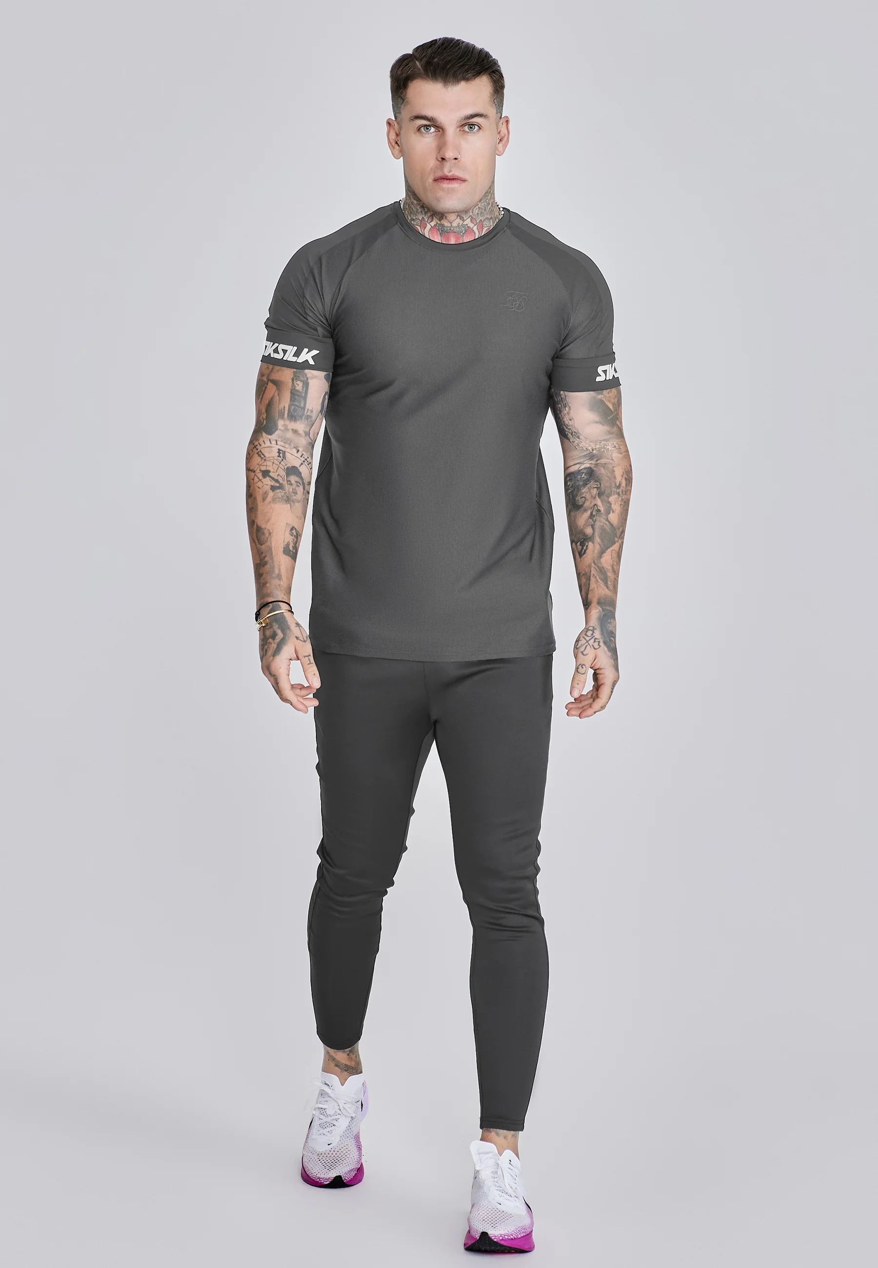 Grey Tech T-Shirt - Image 3