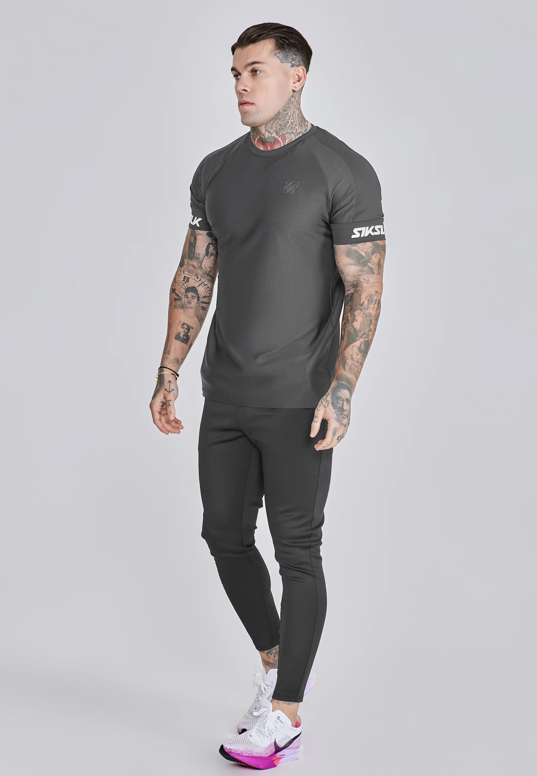 Grey Tech T-Shirt - Image 4