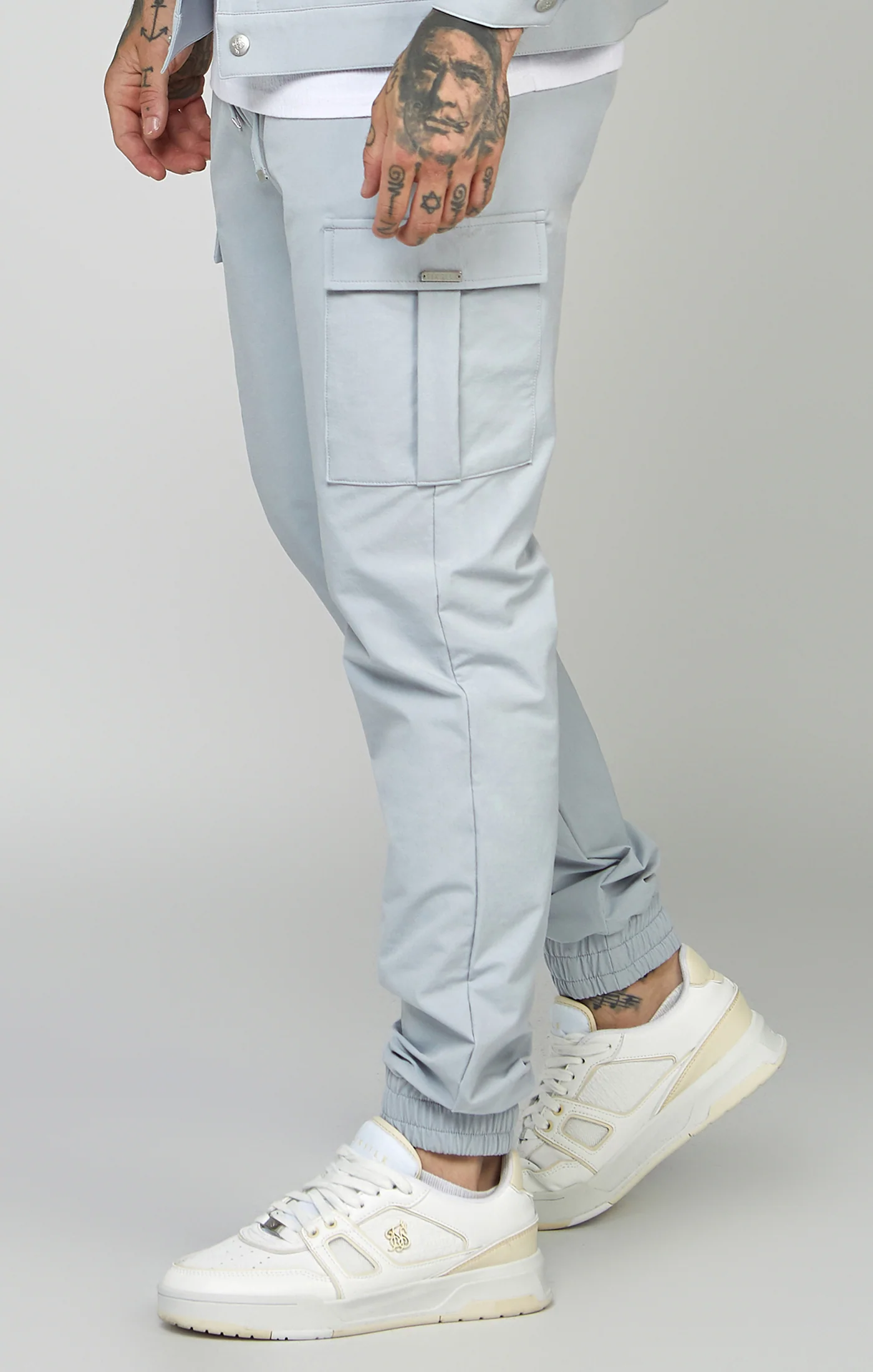 Grey Utility Cargo Jogger