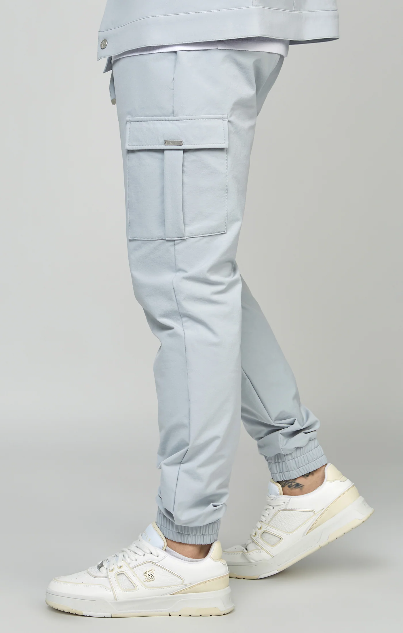 Grey Utility Cargo Jogger - Image 2