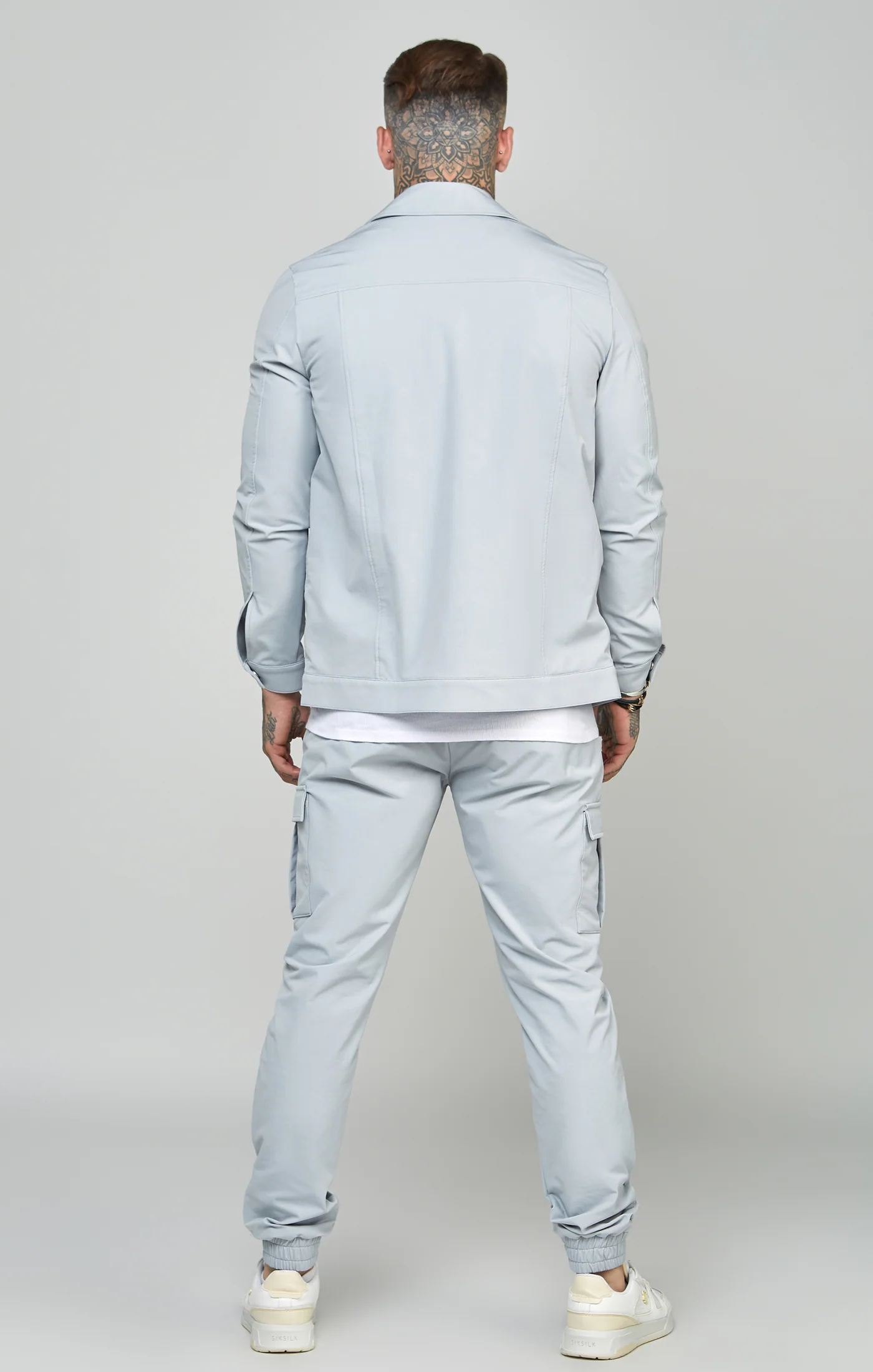 Grey Utility Cargo Jogger - Image 5