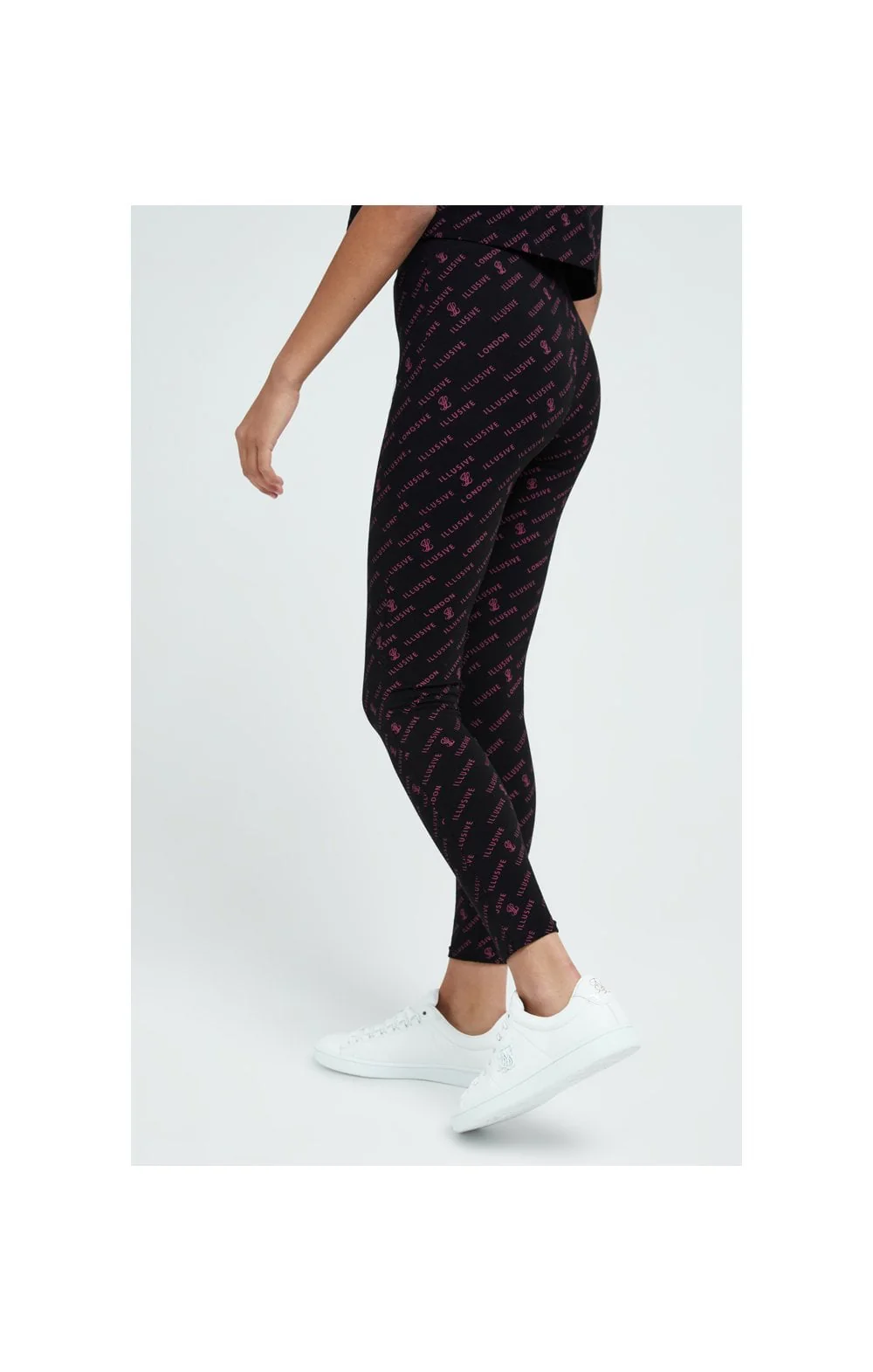 Illusive London Aop Legging - Black - Image 2