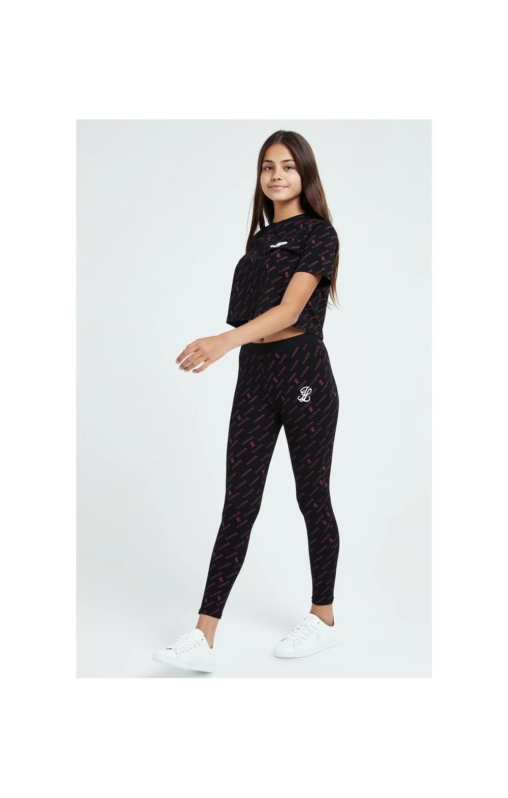 Illusive London Aop Legging - Black - Image 5
