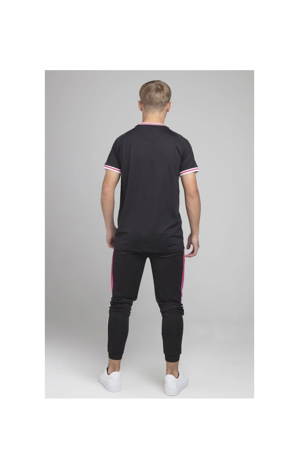 Illusive London Basketball Tee - Black - Image 6