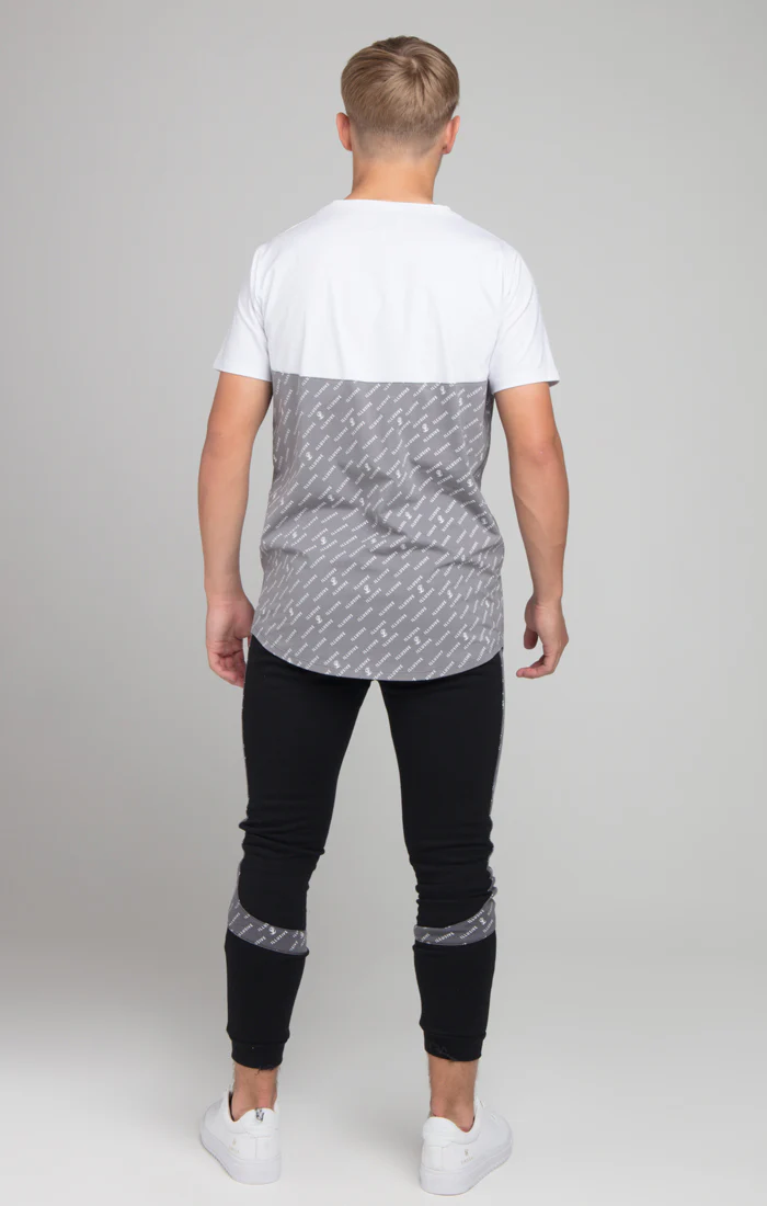 Boys Illusive White Cut And Sew T-Shirt - Image 3