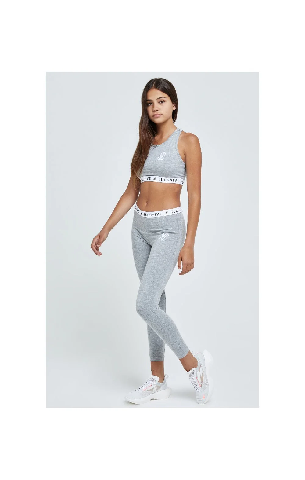 Illusive London Core Bralette - Grey Marl - Image 4