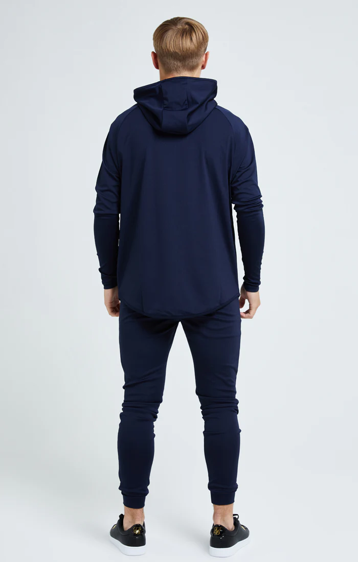Boys Illusive Navy Essentials Fitted Jogger - Image 5