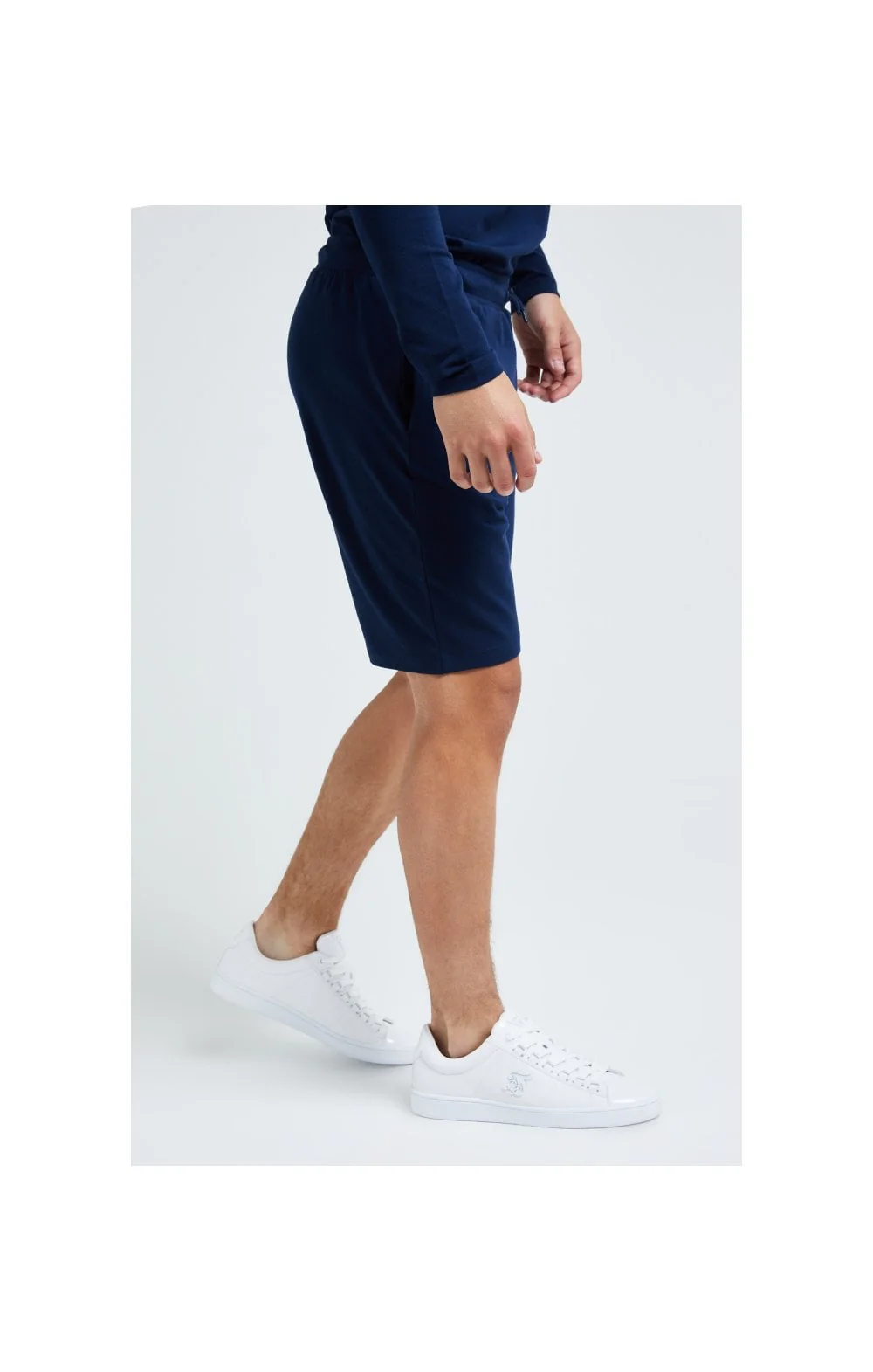 Illusive London Core Jersey Shorts - Navy - Image 4