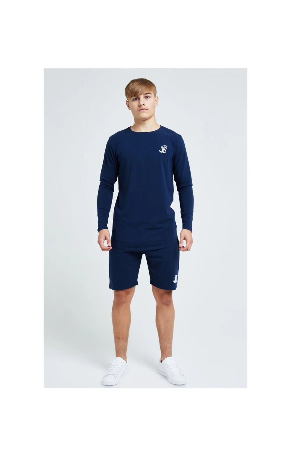 Illusive London Core Jersey Shorts - Navy - Image 6