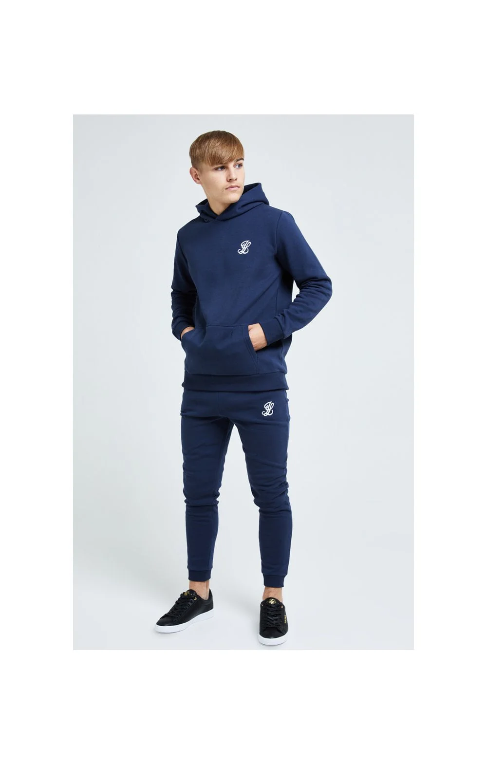 Boys Illusive Navy Essentials Jogger - Image 5
