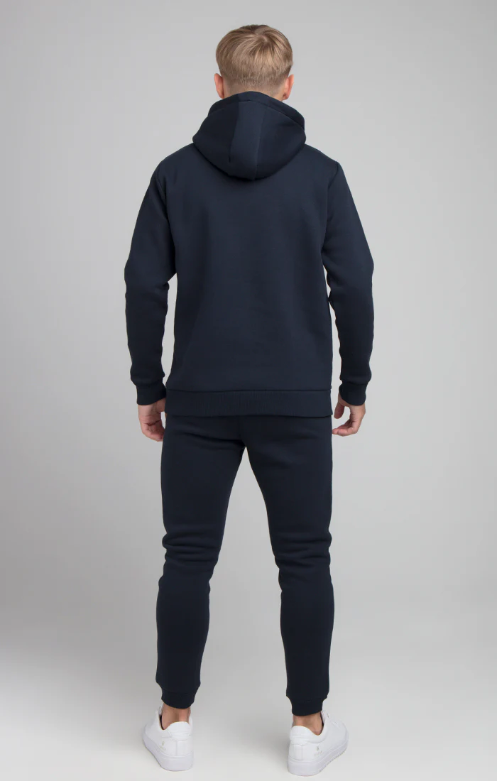 Boys Illusive Navy Essentials Overhead Hoodie - Image 5