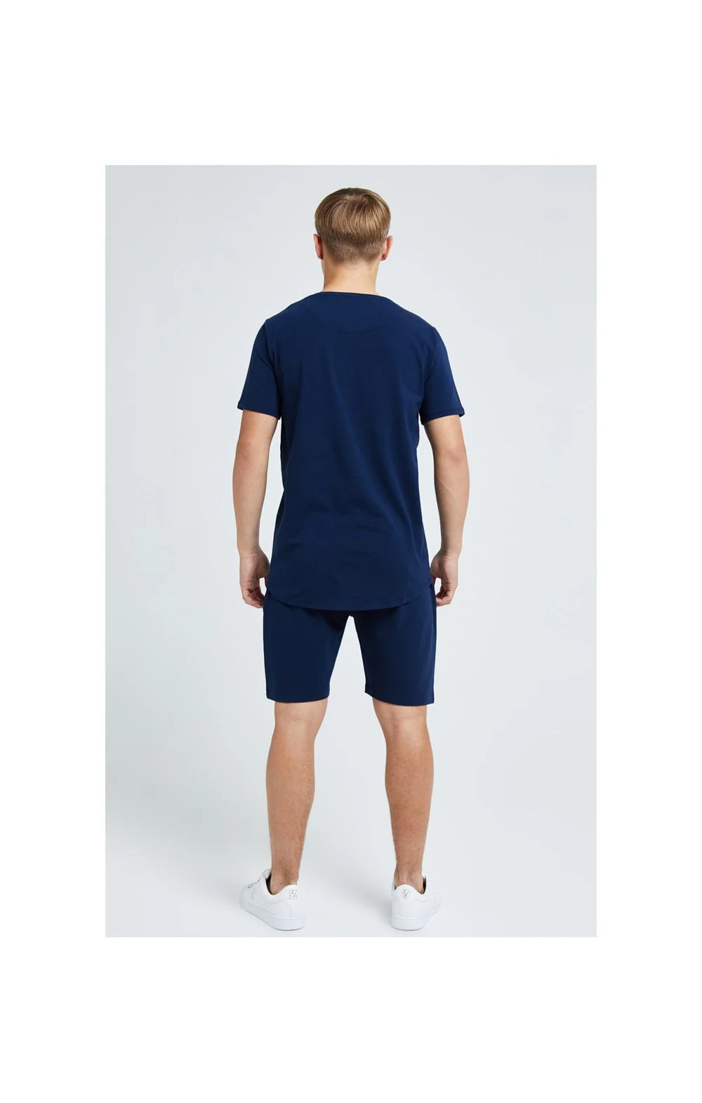 Boys Illusive Navy Essentials T-Shirt - Image 6
