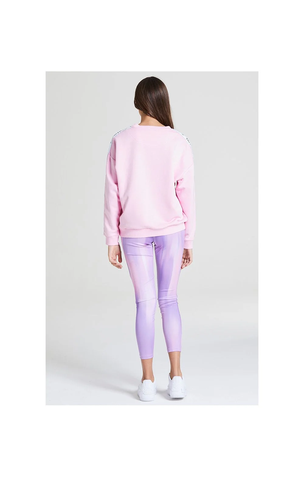 Illusive London Crew Neck Sweater - Pink - Image 6