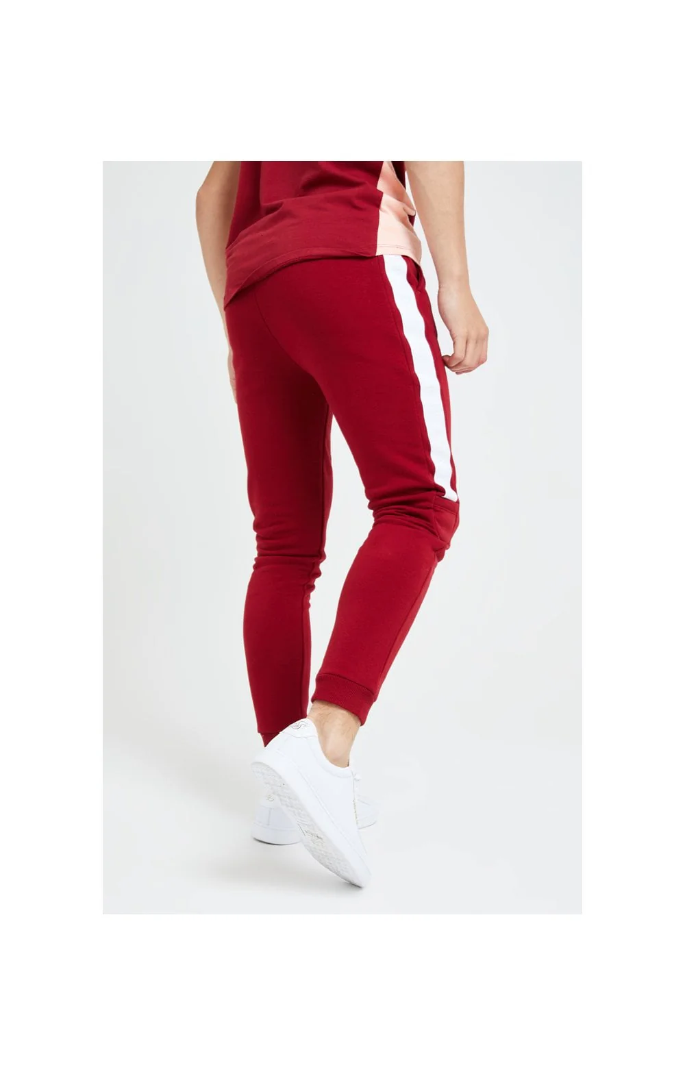 Illusive London Divergence Jogger - Red & Pink - Image 3