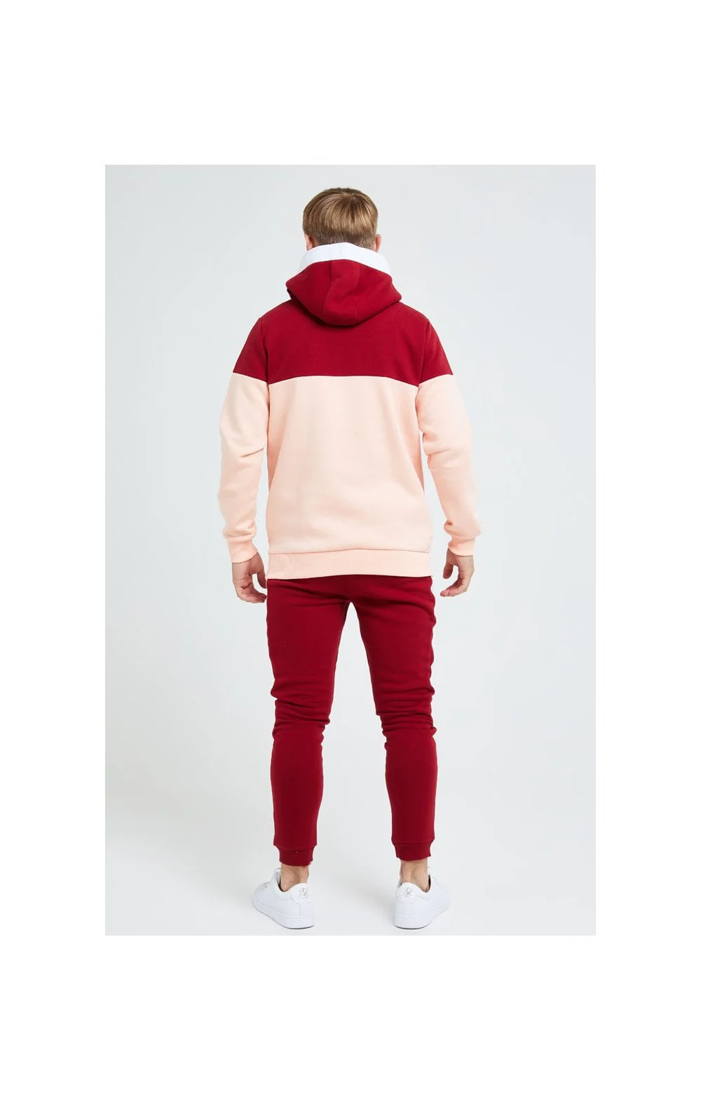 Illusive London Divergence Overhead Hoodie - Red & Pink - Image 7