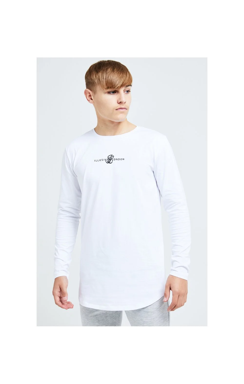 Illusive London Dual L/S Tee - White