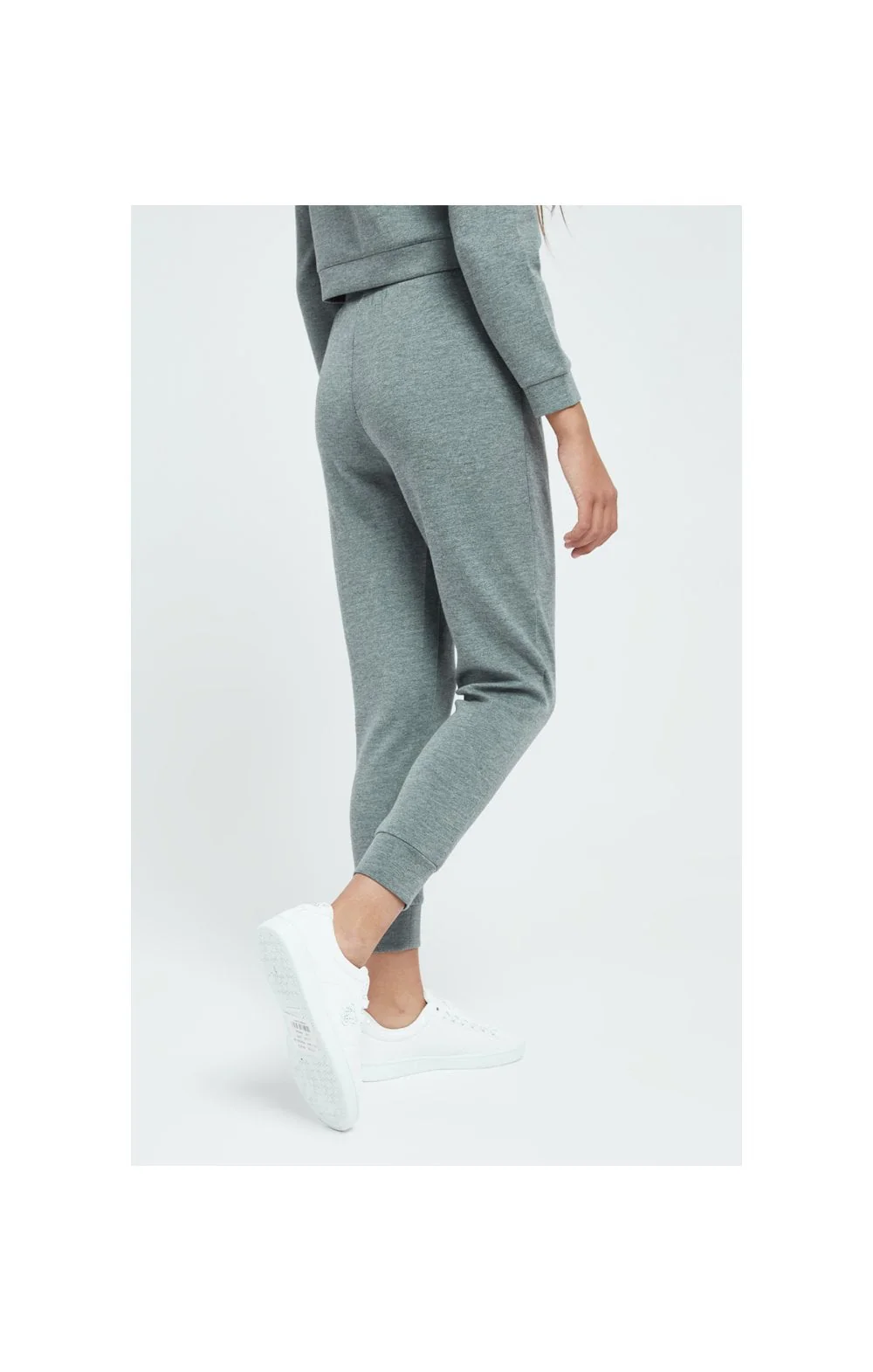 Illusive London Dual Track Pant - Grey Marl - Image 4