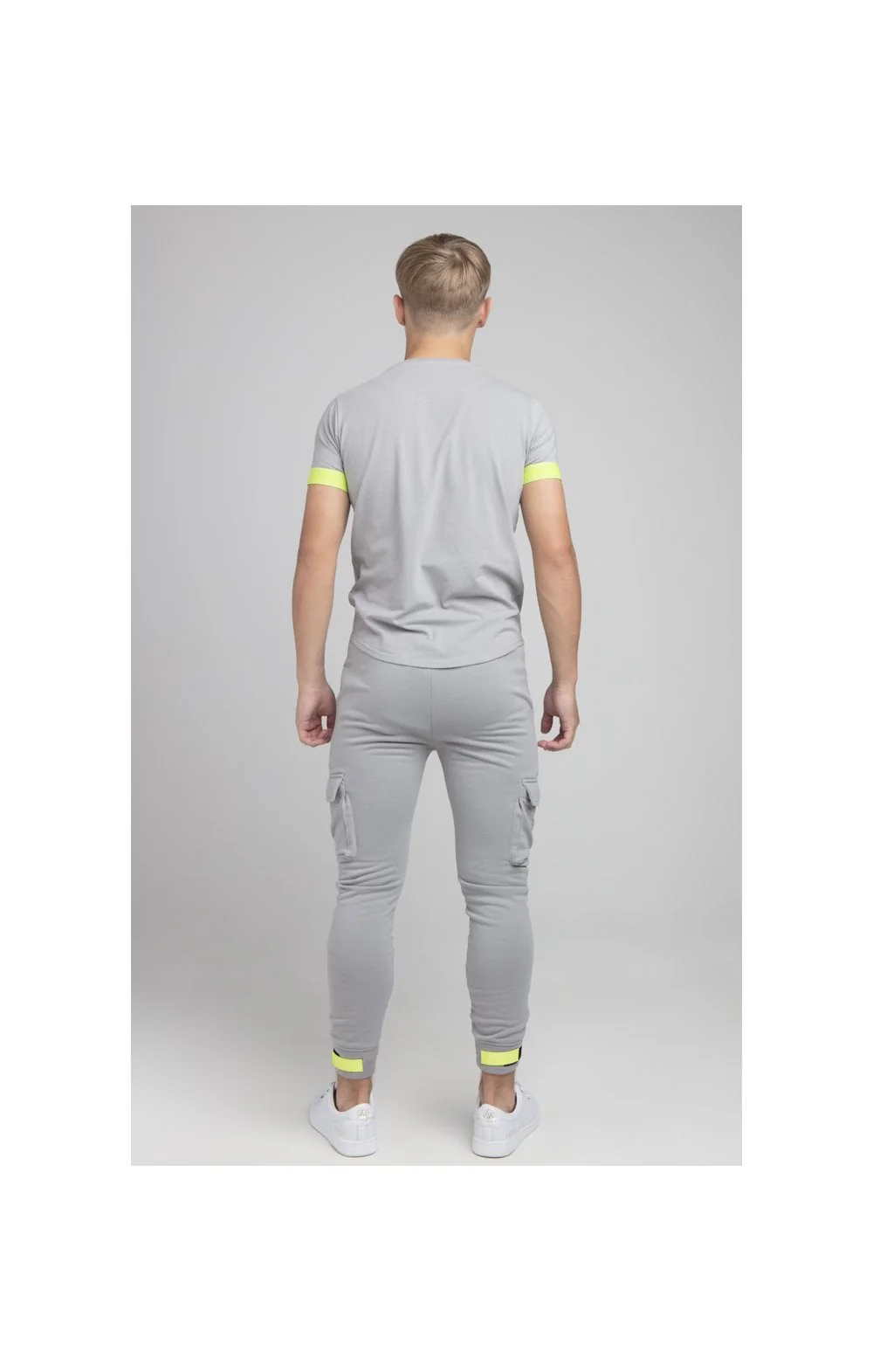 Boys Illusive Grey Cargo Jogger - Image 5
