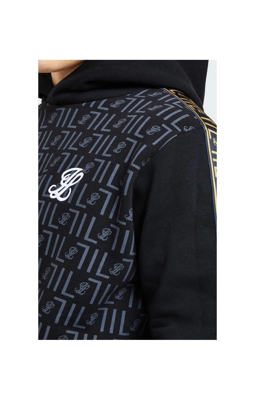Illusive London Elite Overhead Hoodie - Black - Image 2