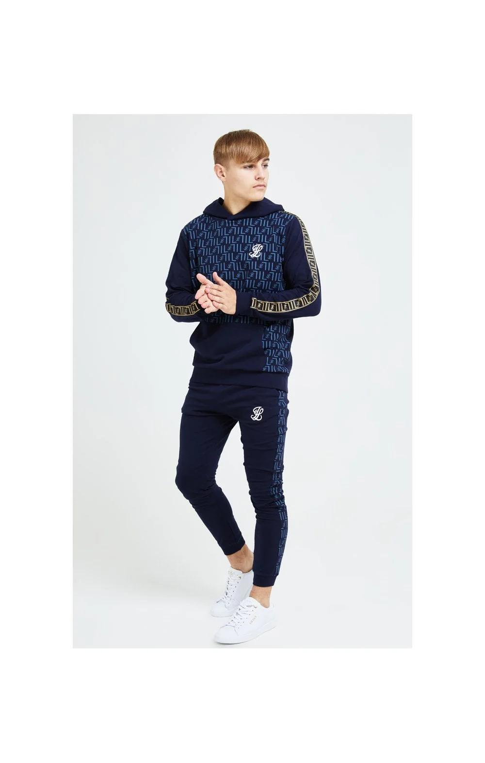 Illusive London Elite Overhead Hoodie - Navy - Image 4