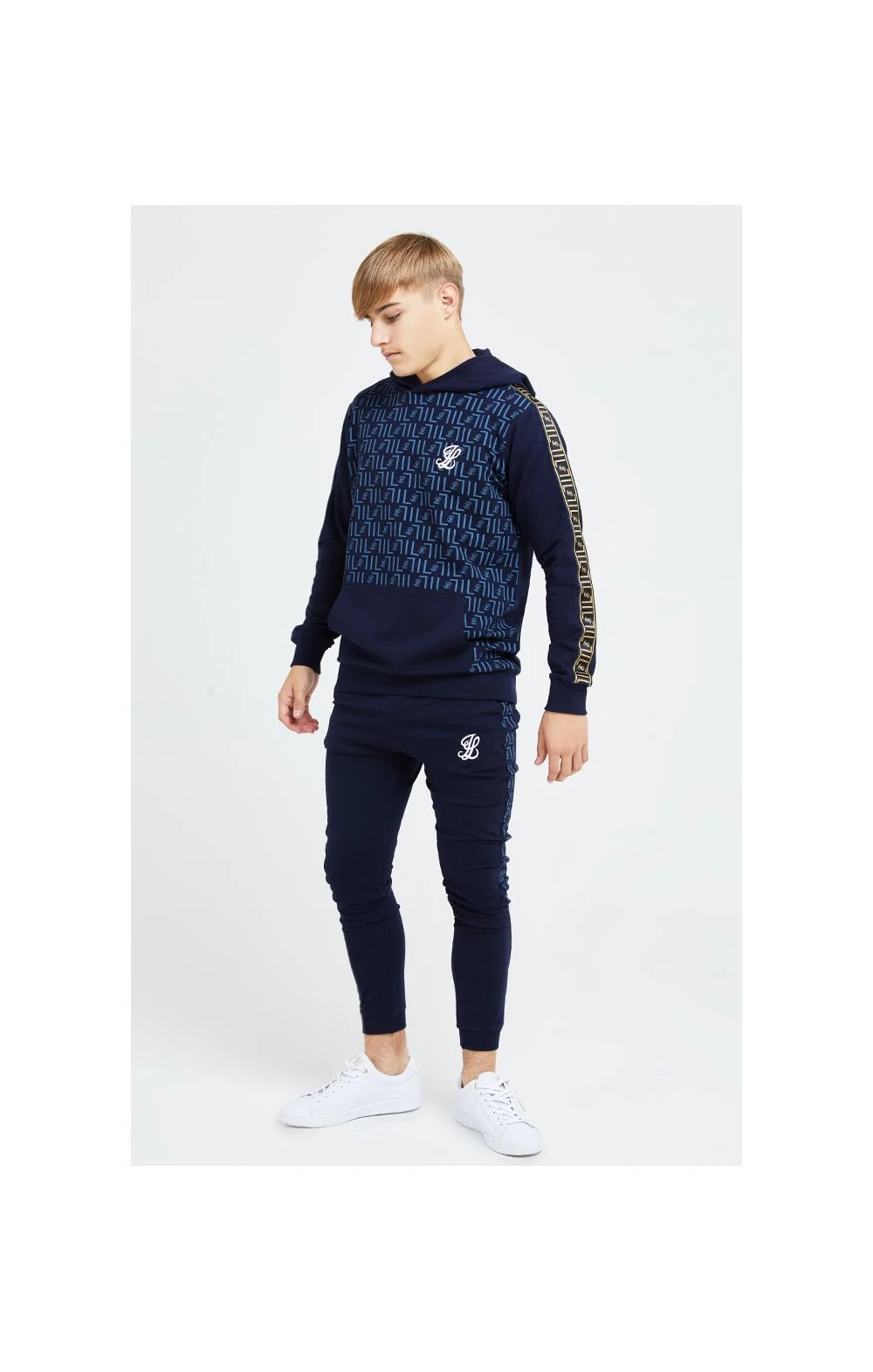 Illusive London Elite Overhead Hoodie - Navy - Image 7