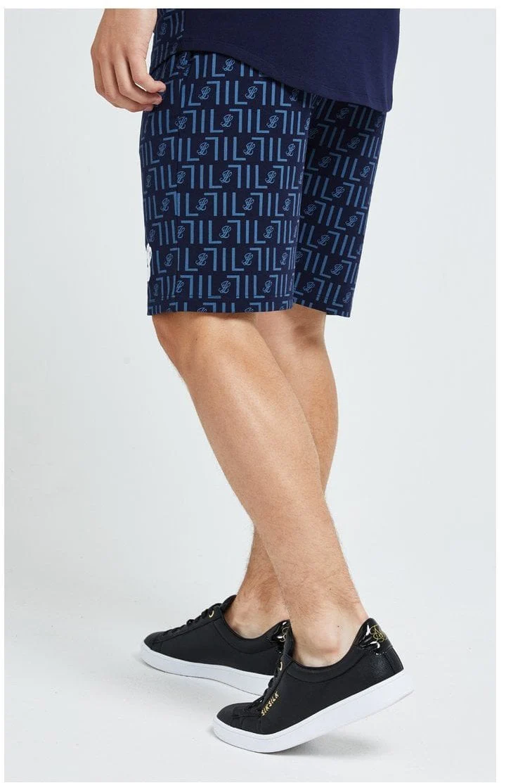 Illusive London Elite Shorts - Navy - Image 2