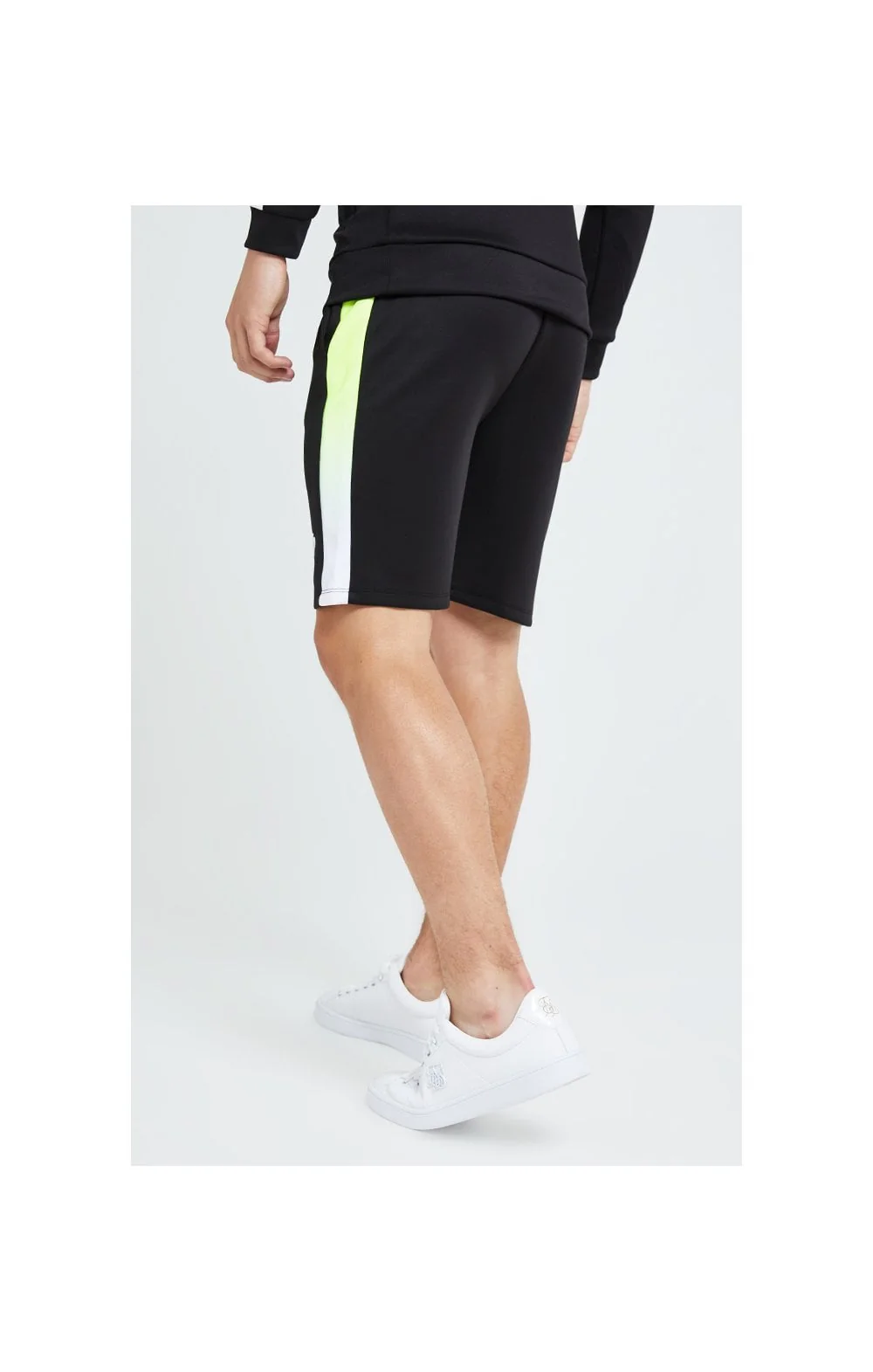Illusive London Fade Panel Shorts - Black Neon - Image 3
