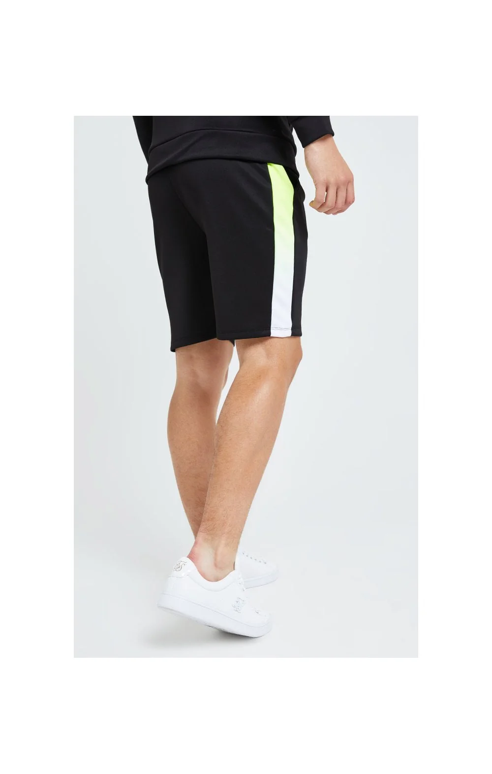 Illusive London Fade Panel Shorts - Black Neon - Image 4