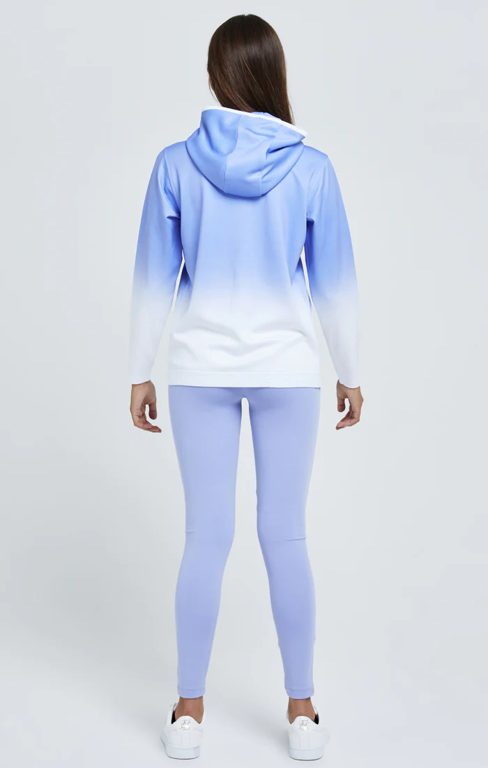 Illusive London Fade Track Jacket - Purple & White - Image 3