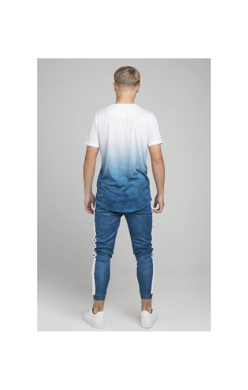 Boys Illusive White Floral Fade T-Shirt - Image 4