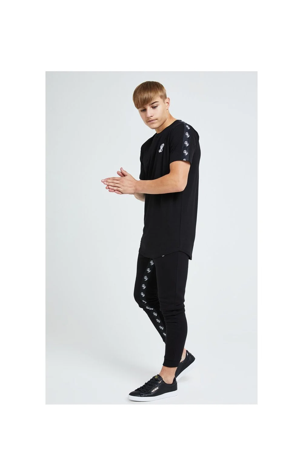 Illusive London Gravity Tape Tee - Black - Image 3