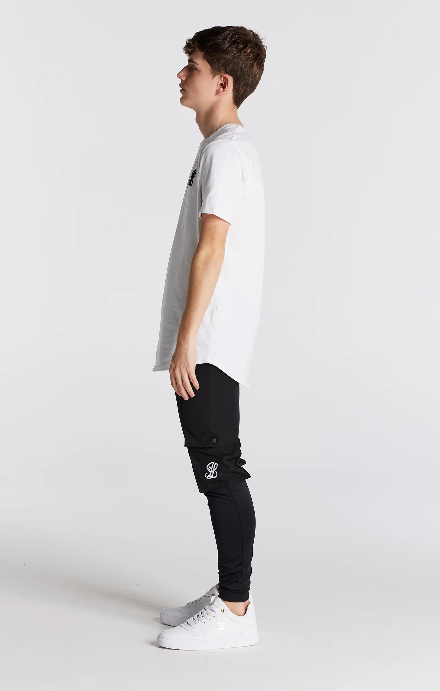 Boys Illusive Black Cargo Pant - Image 5