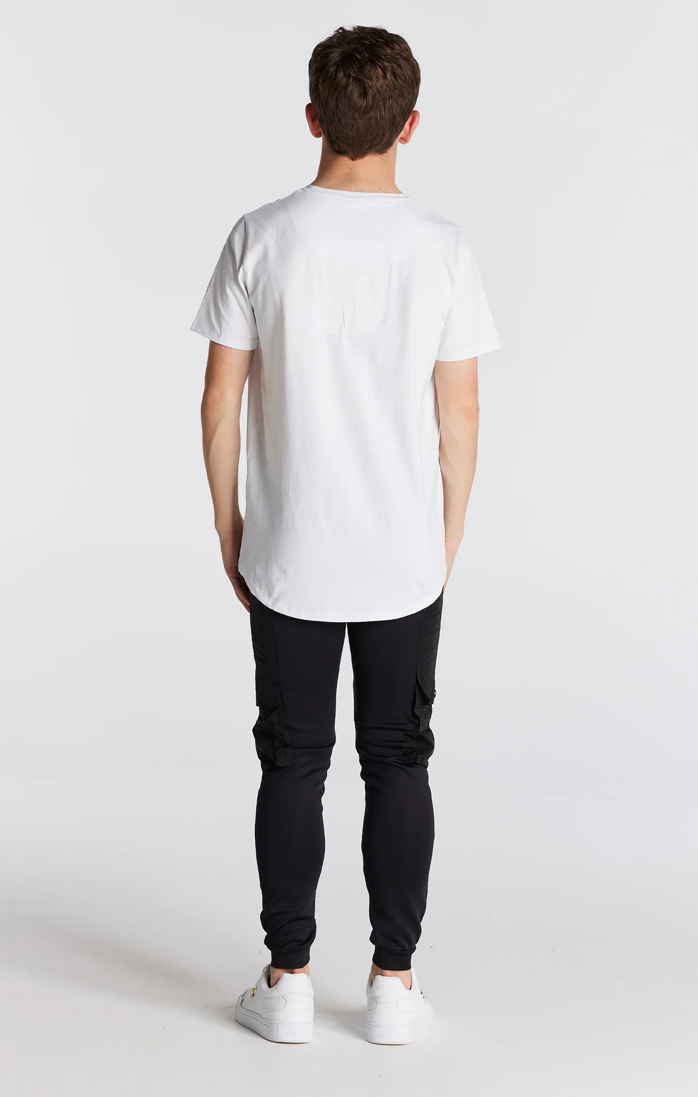 Boys Illusive Black Cargo Pant - Image 6