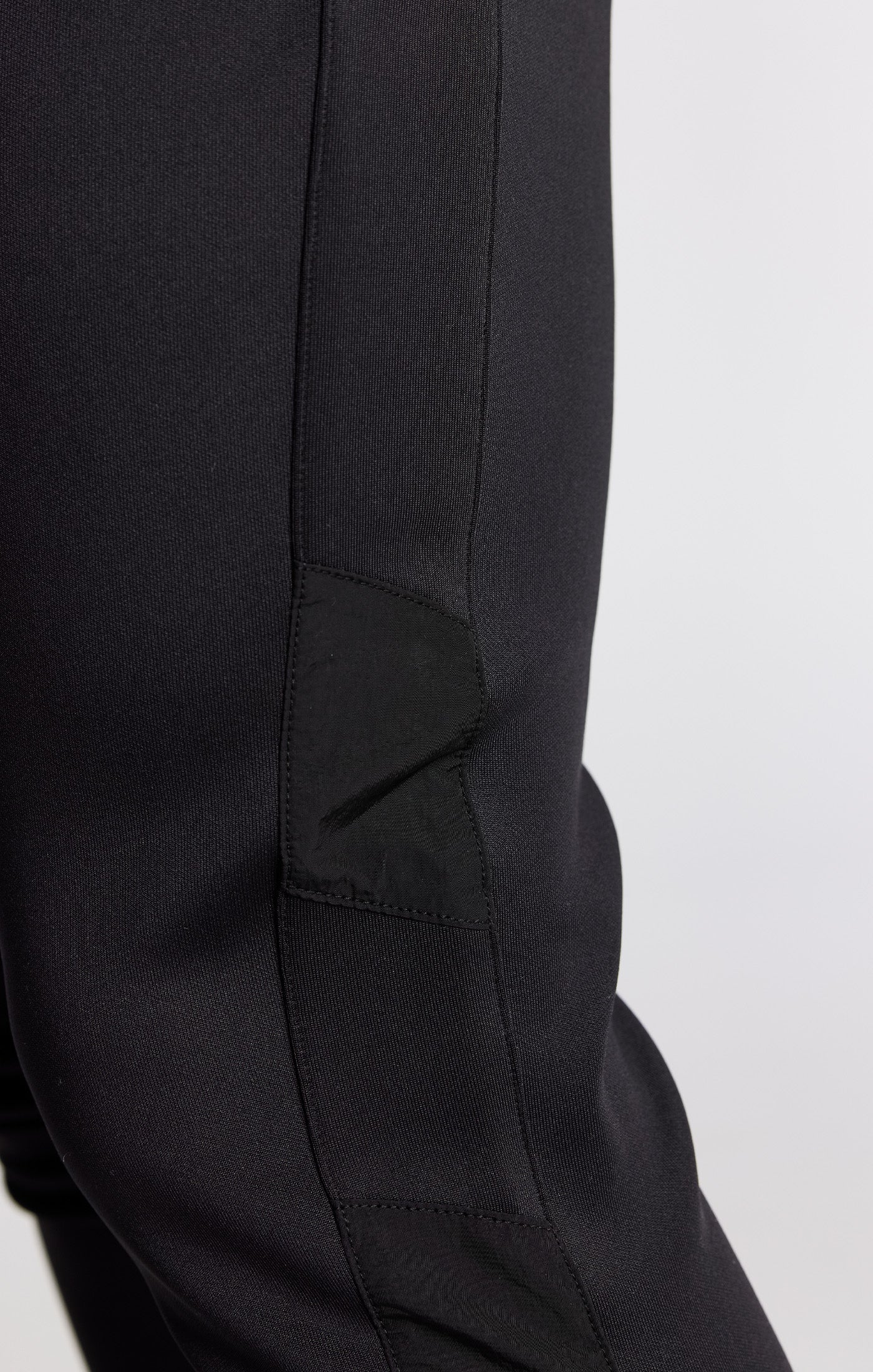 Boys Illusive Black Panelled Jogger - Image 6