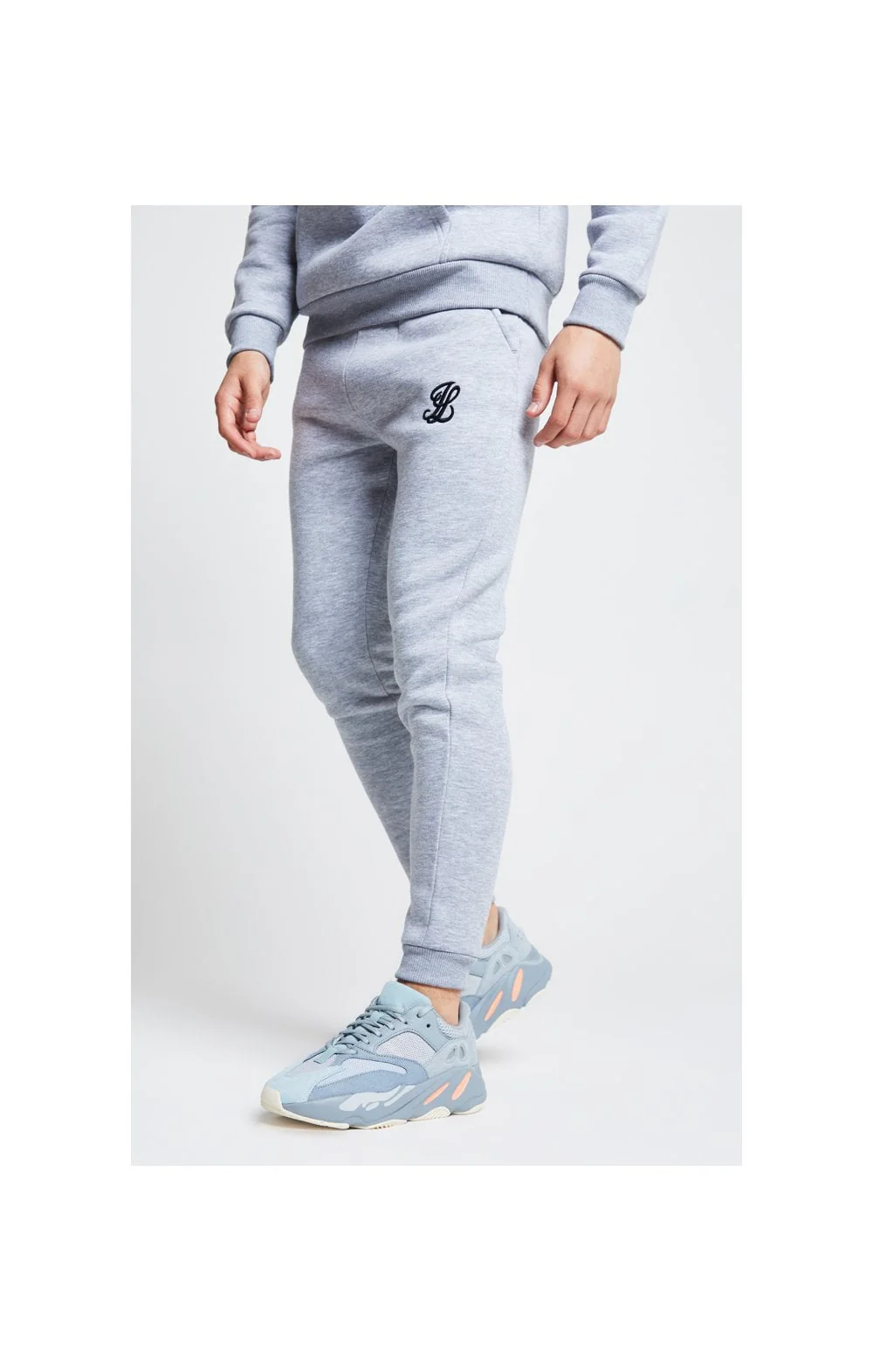 Boys Illusive Grey Marl Essentials Jogger - Image 2