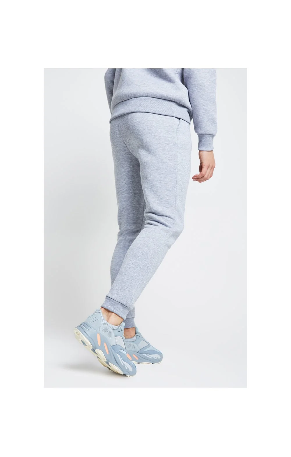 Boys Illusive Grey Marl Essentials Jogger - Image 3