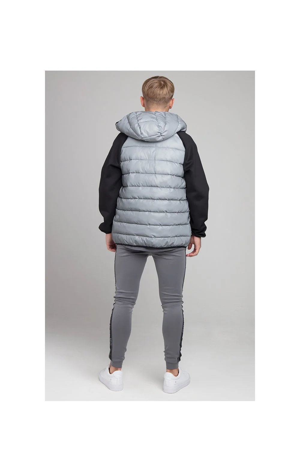 Illusive London Reflective Hybrid Jacket – Black - Image 7