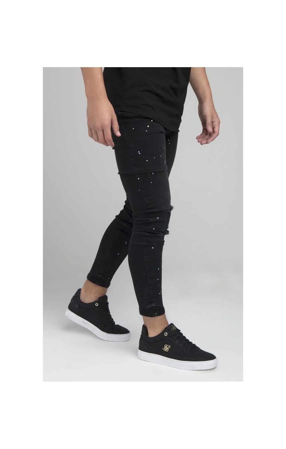 Boys Illusive Black Denim Jean - Image 2