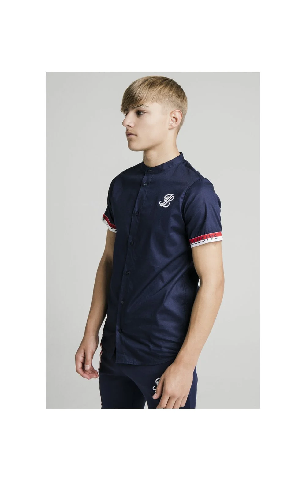 Illusive London S/S Tech Shirt - Navy - Image 2