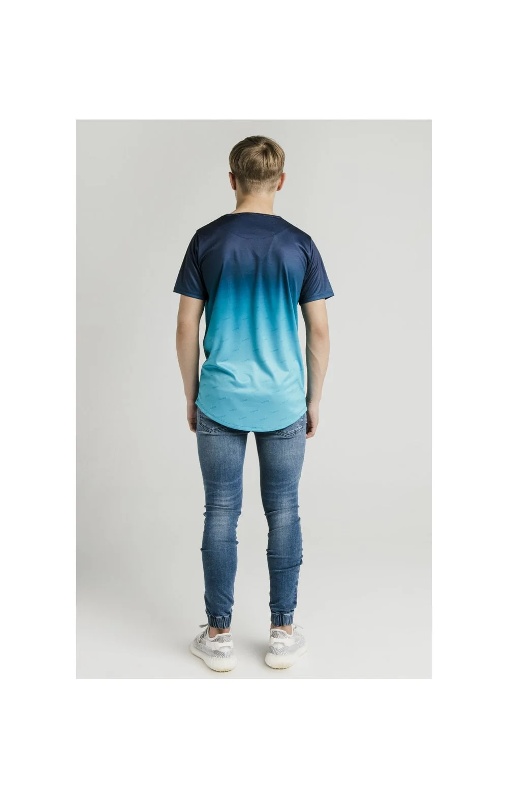 Illusive London Shadow Fade Tee – Teal - Image 5