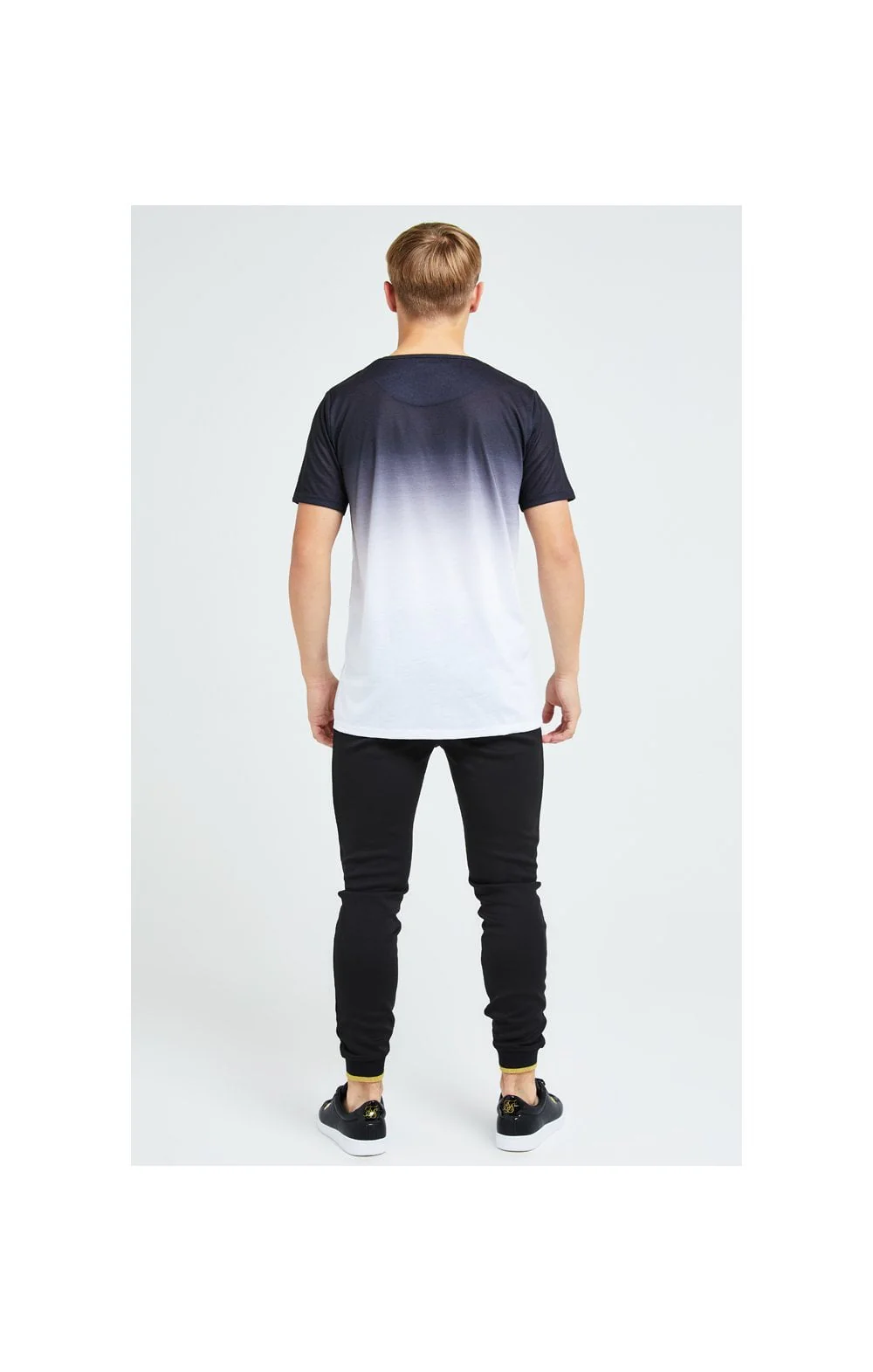 Illusive London Sovereign Fade Tee - Black & White - Image 6