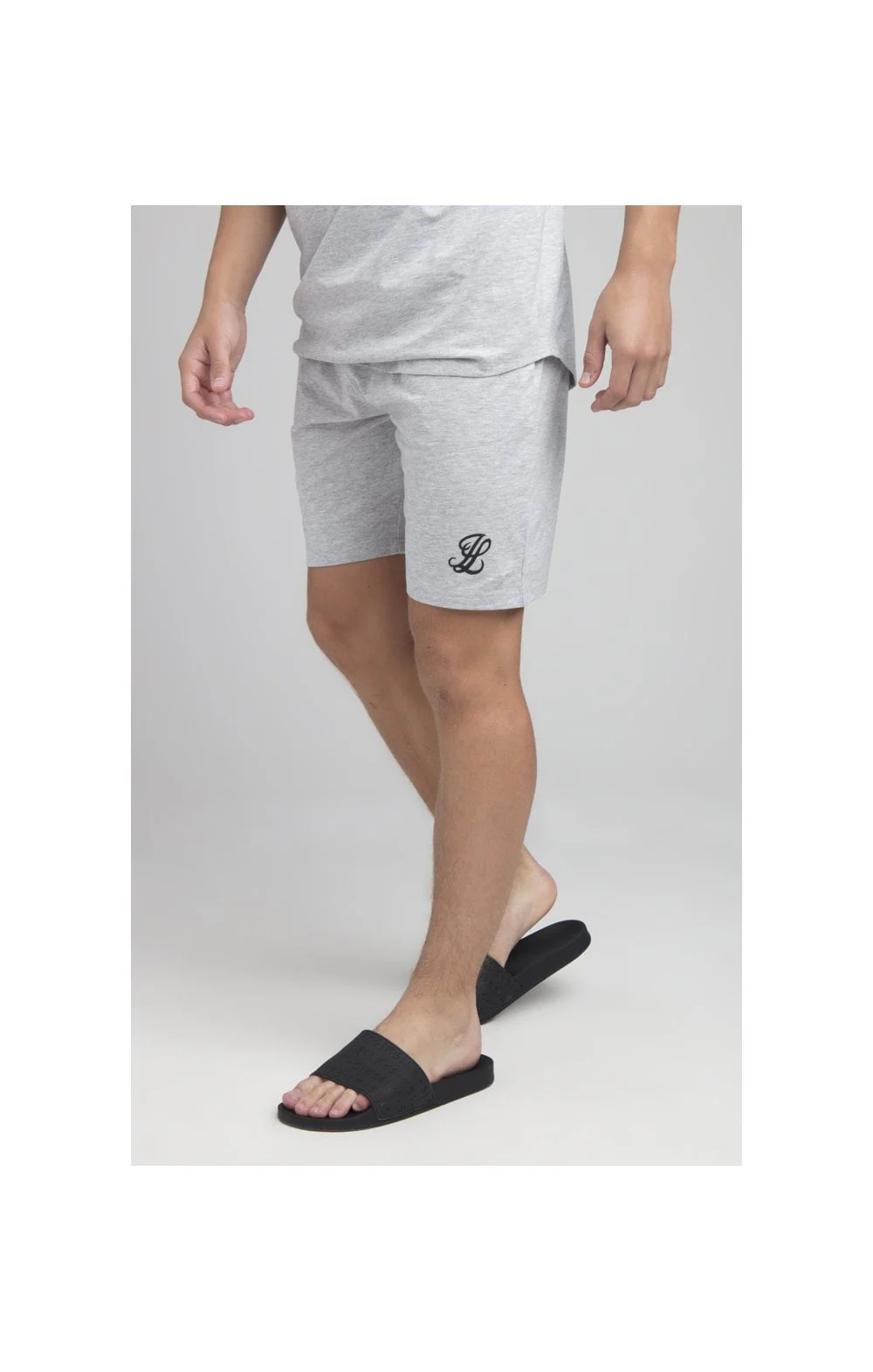 Boys Illusive Grey Marl T-Shirt And Short Twin Set - Image 5