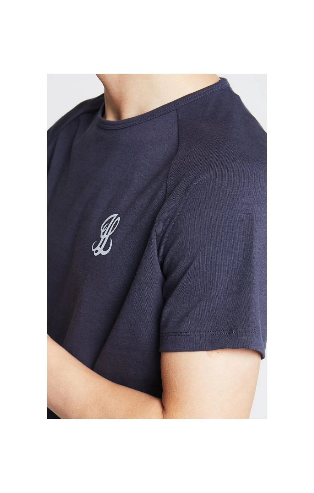 Illusive London Tape Slide Tee - Grey