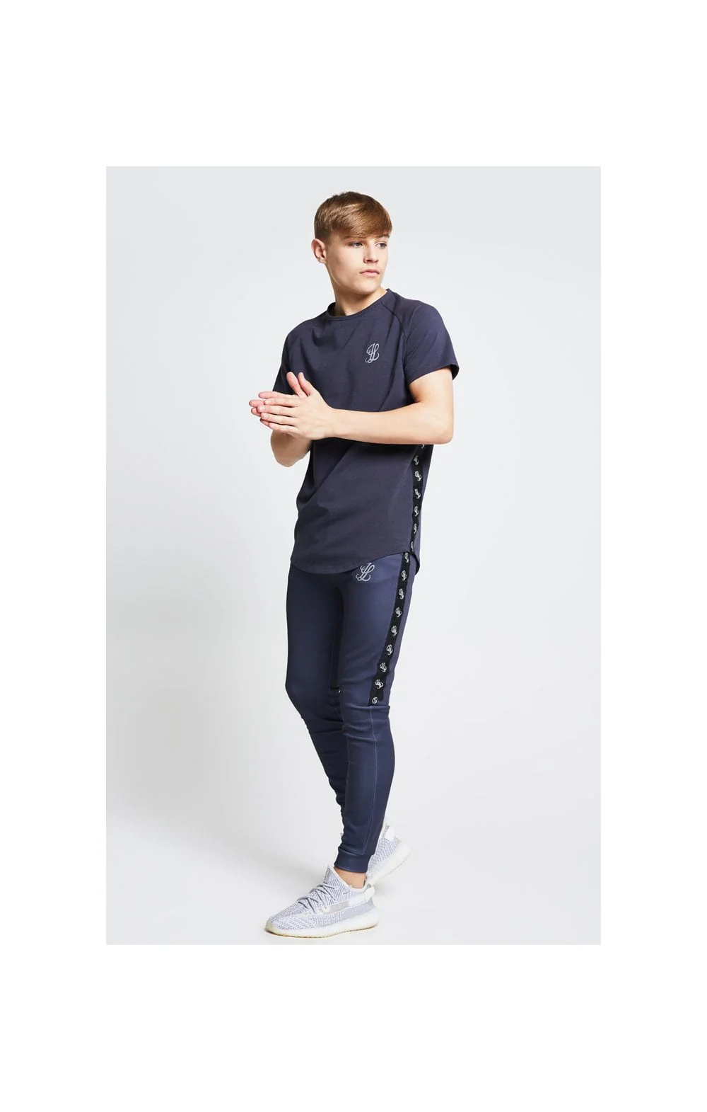 Illusive London Tape Slide Tee - Grey - Image 4