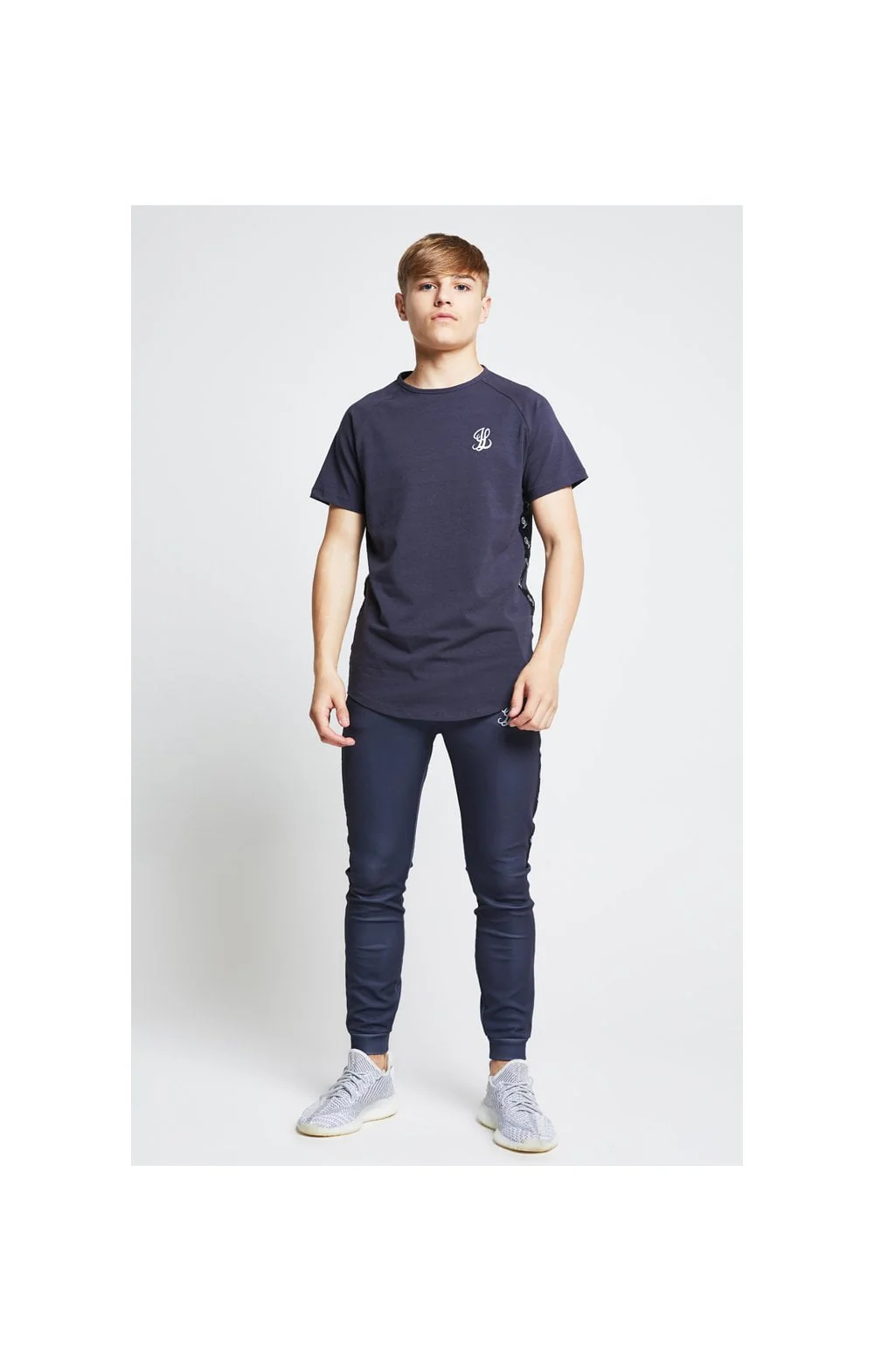 Illusive London Tape Slide Tee - Grey - Image 5