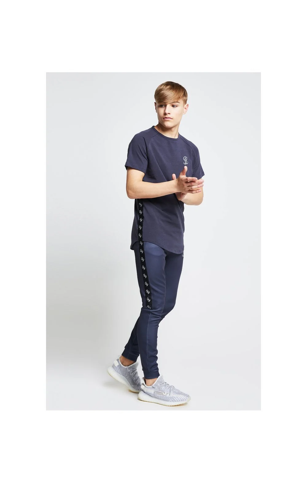 Illusive London Tape Slide Tee - Grey - Image 6