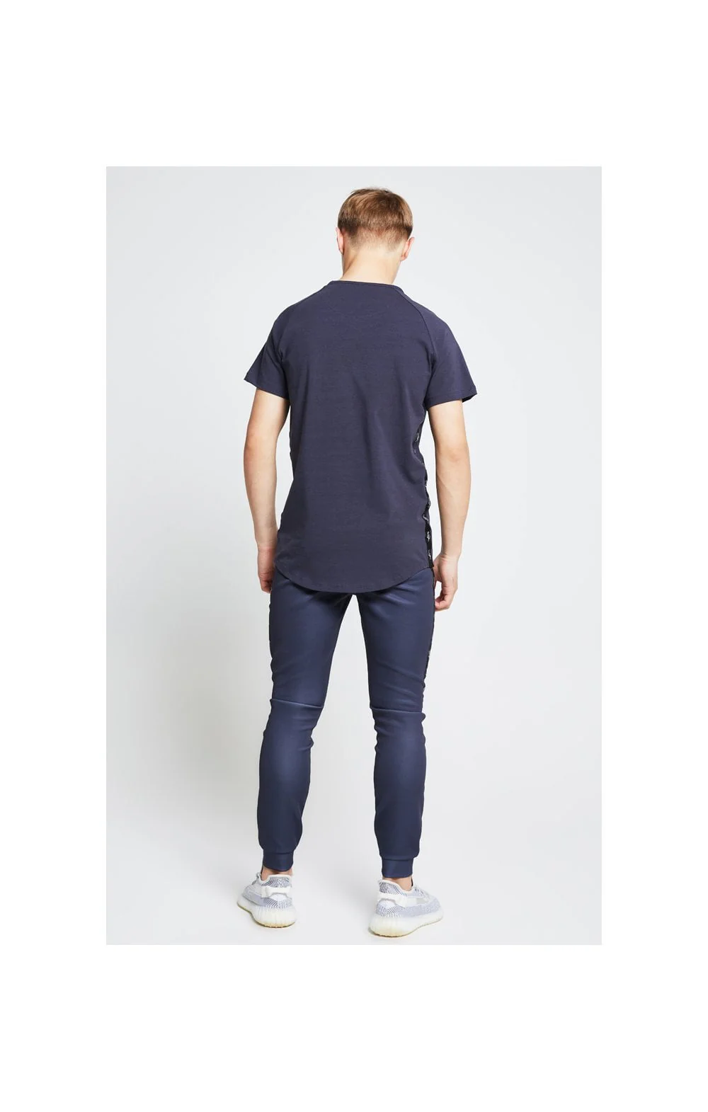 Illusive London Tape Slide Tee - Grey - Image 7