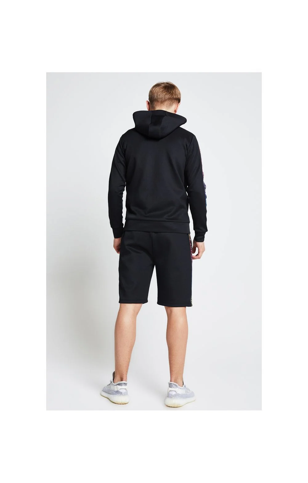 Illusive London Taped Overhead Hoodie - Black - Image 7